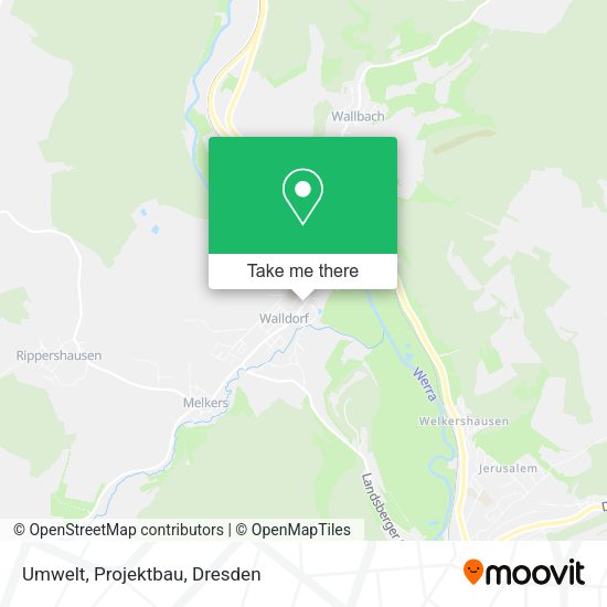 Карта Umwelt, Projektbau