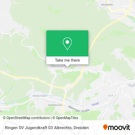 Карта Ringen SV Jugendkraft 03 Albrechts