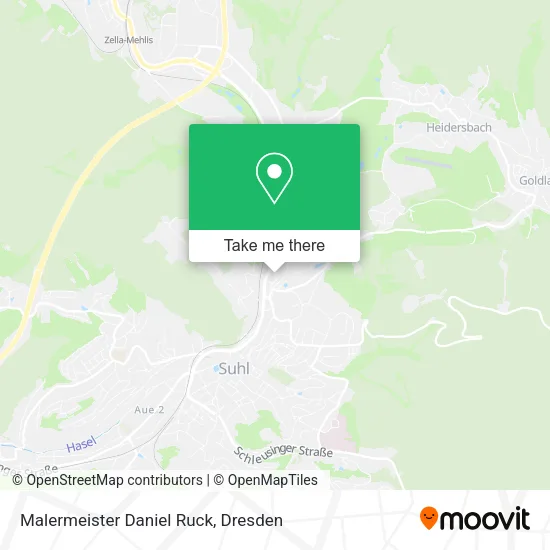 Карта Malermeister Daniel Ruck