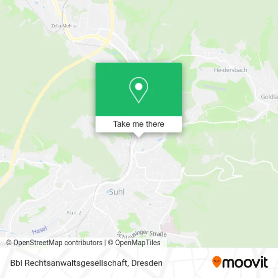 Bbl Rechtsanwaltsgesellschaft map