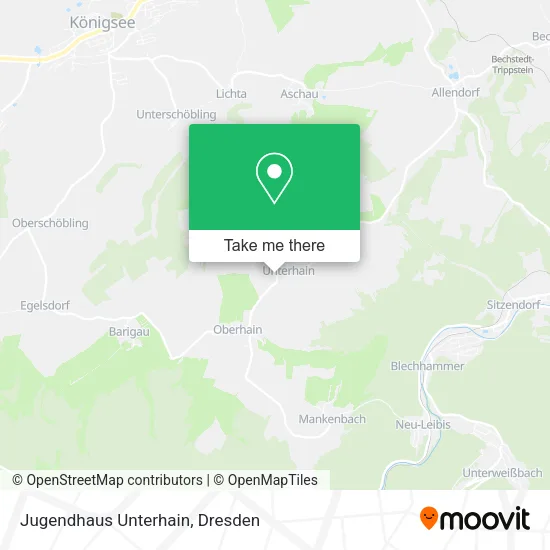 Карта Jugendhaus Unterhain