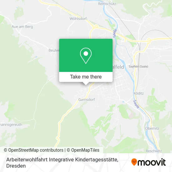 Карта Arbeiterwohlfahrt Integrative Kindertagesstätte