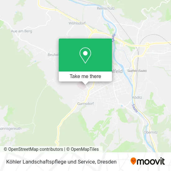 Карта Köhler Landschaftspflege und Service