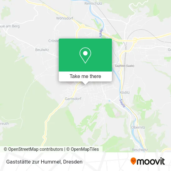 Карта Gaststätte zur Hummel