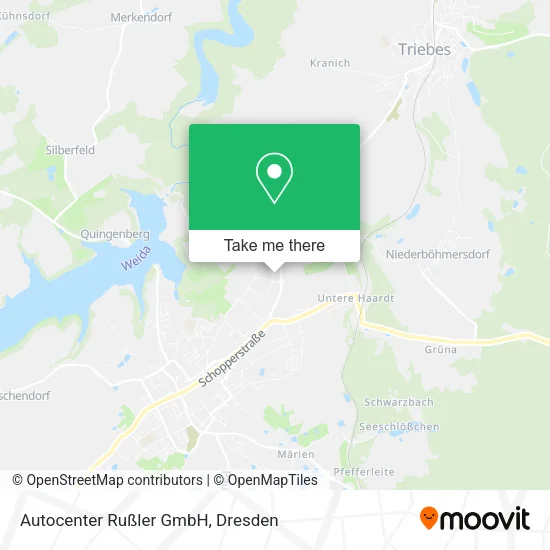 Карта Autocenter Rußler GmbH