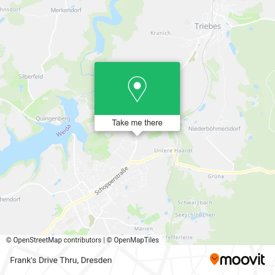 Карта Frank's Drive Thru