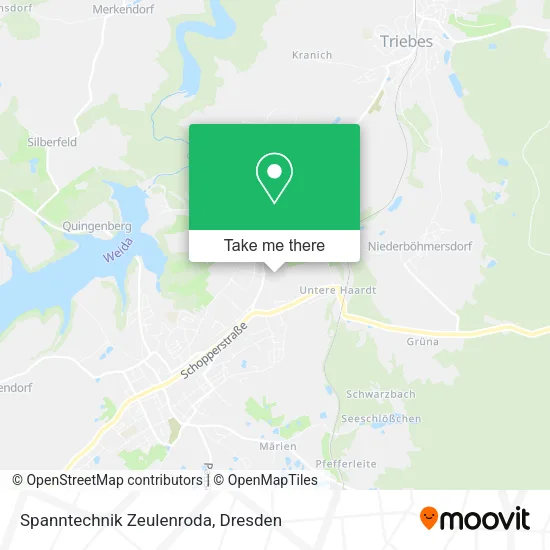 Карта Spanntechnik Zeulenroda