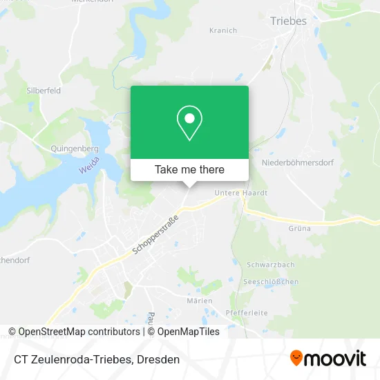 Карта CT Zeulenroda-Triebes