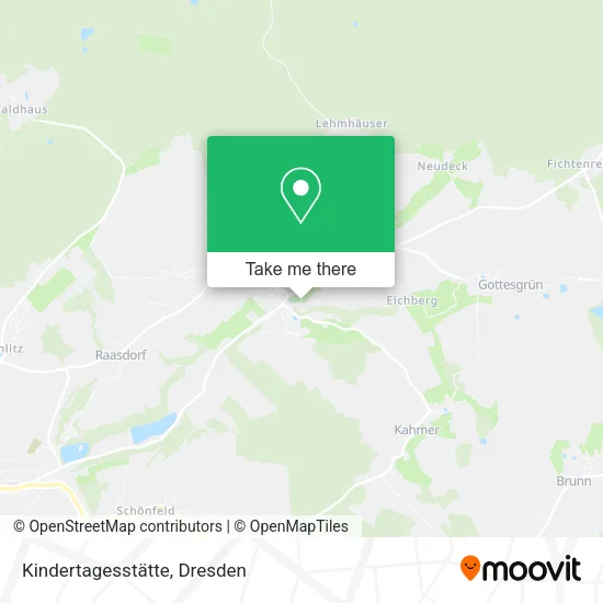 Карта Kindertagesstätte