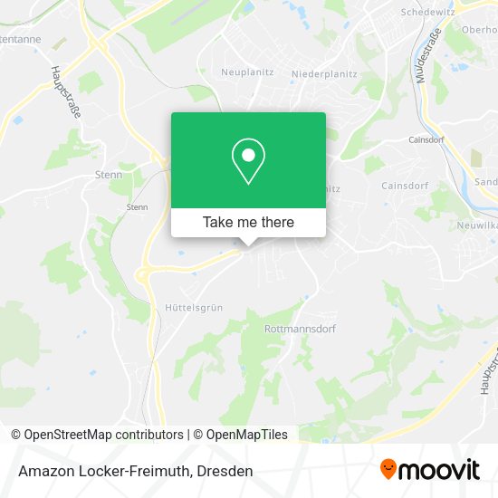 Карта Amazon Locker-Freimuth