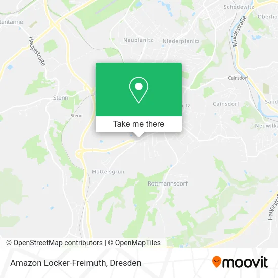 Карта Amazon Locker-Freimuth