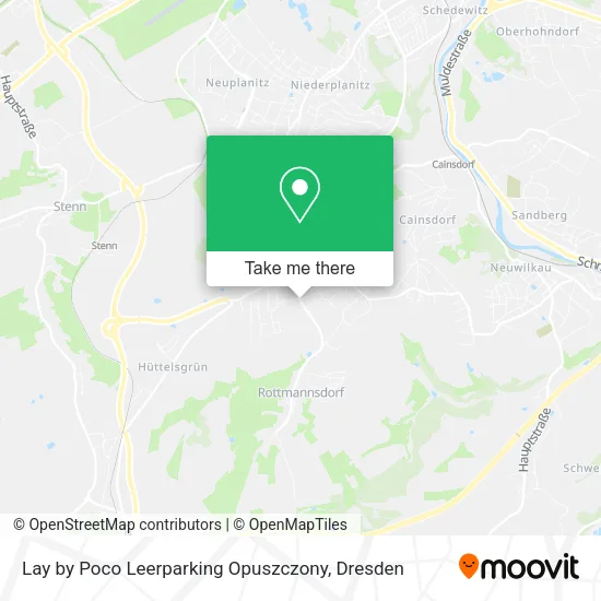 Карта Lay by Poco Leerparking Opuszczony