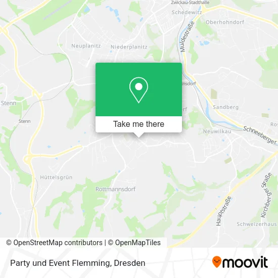 Карта Party und Event Flemming