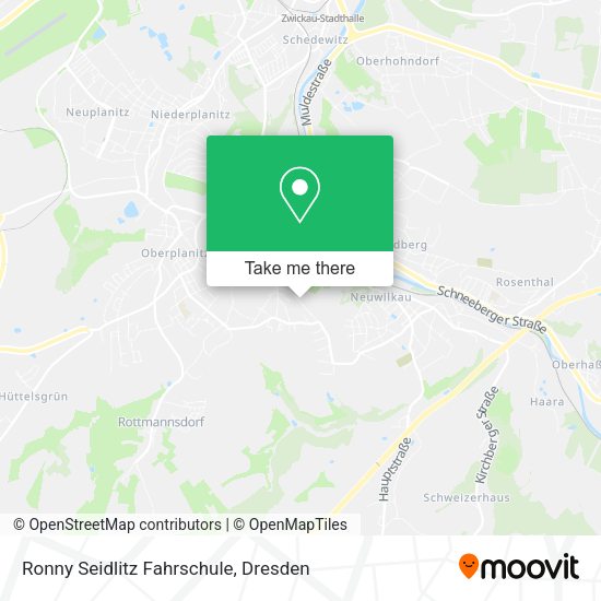 Карта Ronny Seidlitz Fahrschule