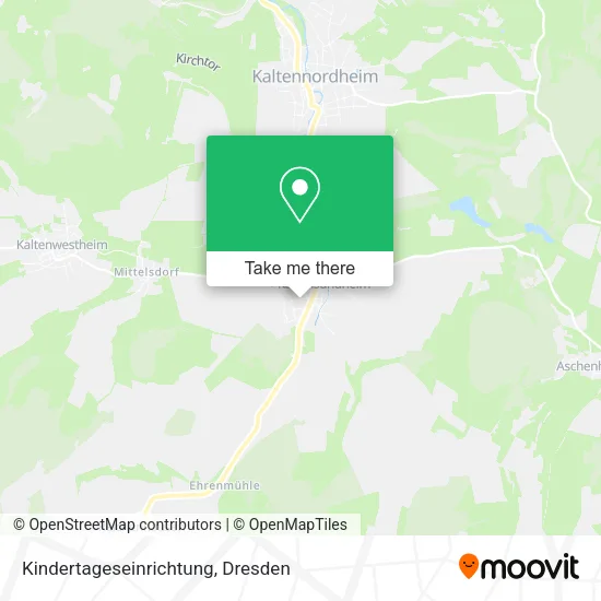 Карта Kindertageseinrichtung