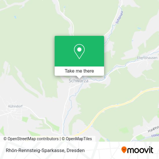 Карта Rhön-Rennsteig-Sparkasse