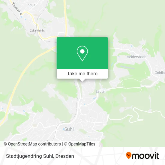 Карта Stadtjugendring Suhl