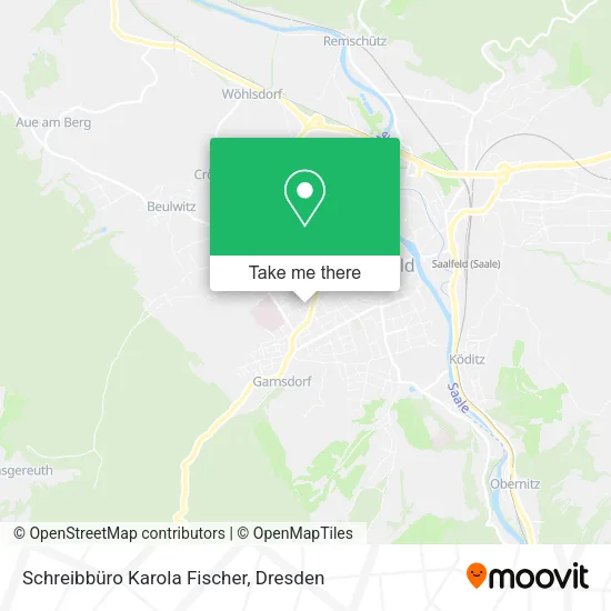 Карта Schreibbüro Karola Fischer