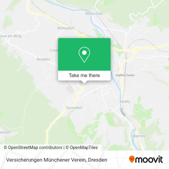 Карта Versicherungen Münchener Verein
