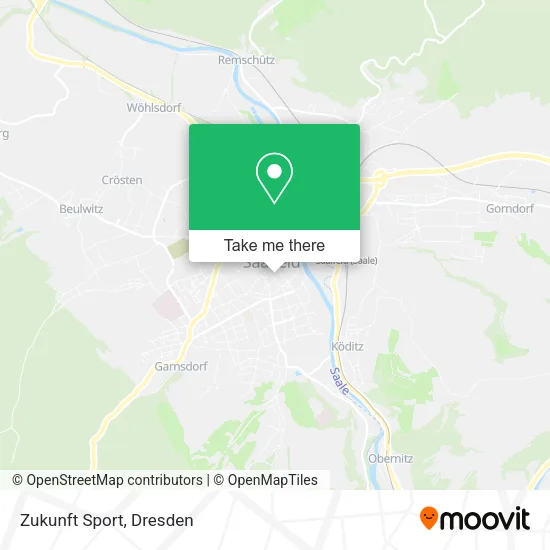 Карта Zukunft Sport