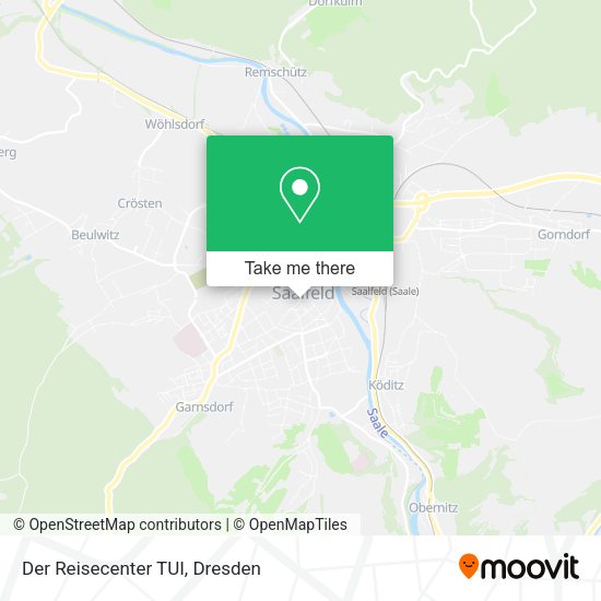 Карта Der Reisecenter TUI
