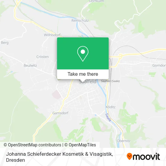 Карта Johanna Schieferdecker Kosmetik & Visagistik