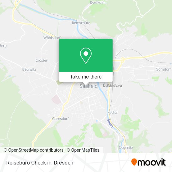 Карта Reisebüro Check in