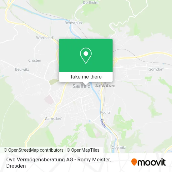 Карта Ovb Vermögensberatung AG - Romy Meister