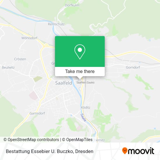 Карта Bestattung Essebier U. Buczko
