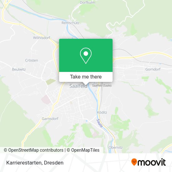 Карта Karrierestarten