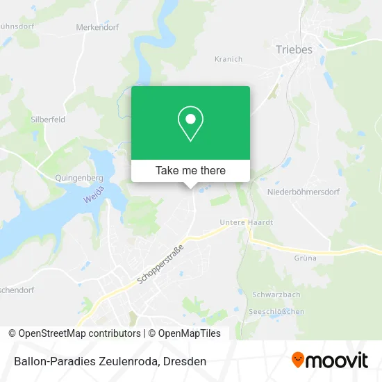Карта Ballon-Paradies Zeulenroda