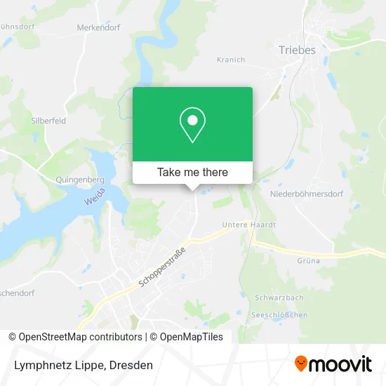 Карта Lymphnetz Lippe