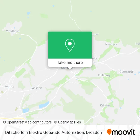 Карта Ditscherlein Elektro Gebäude Automation