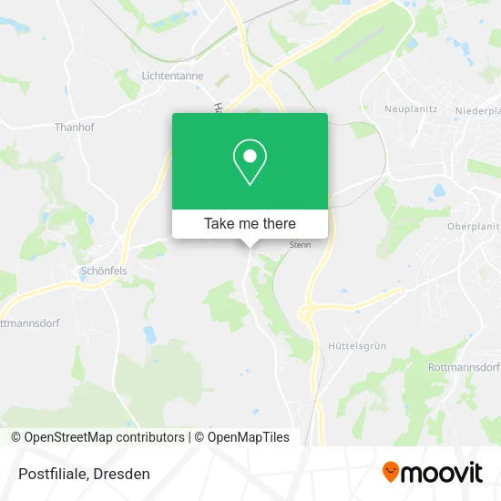 Карта Postfiliale