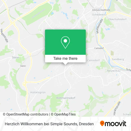 Карта Herzlich Willkommen bei Simple Sounds
