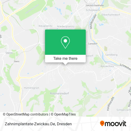 Карта Zahnimplantate-Zwickau.De