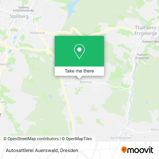 Карта Autosattlerei Auerswald