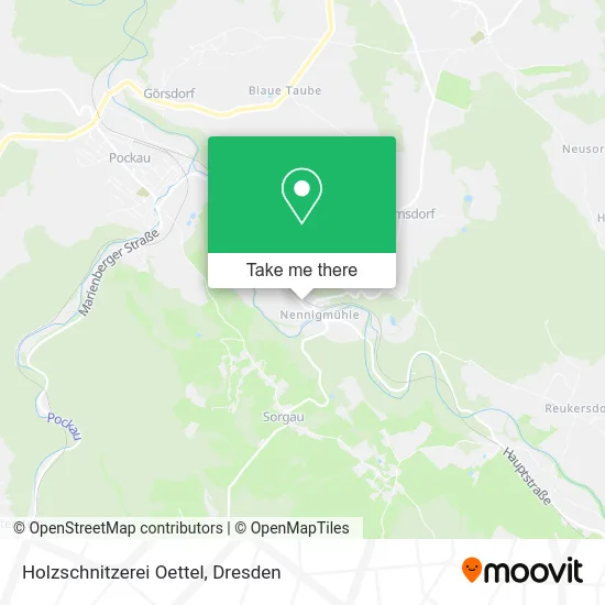 Карта Holzschnitzerei Oettel