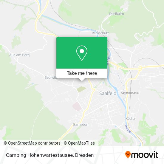 Карта Camping Hohenwartestausee