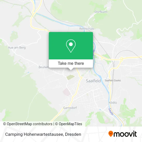 Карта Camping Hohenwartestausee