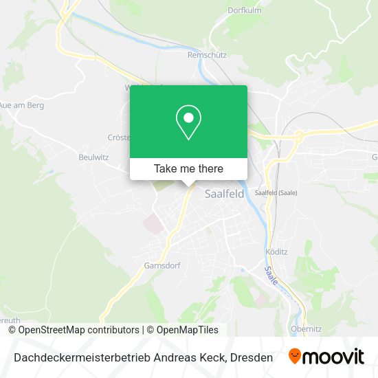 Карта Dachdeckermeisterbetrieb Andreas Keck