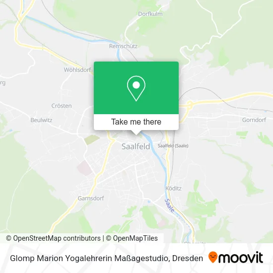 Карта Glomp Marion Yogalehrerin Maßagestudio