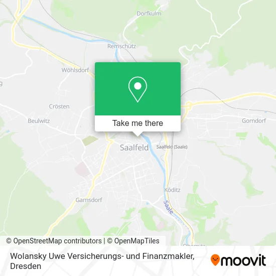 Карта Wolansky Uwe Versicherungs- und Finanzmakler