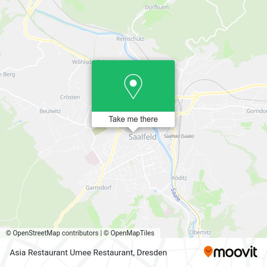 Карта Asia Restaurant Umee Restaurant