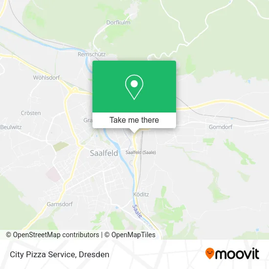 Карта City Pizza Service