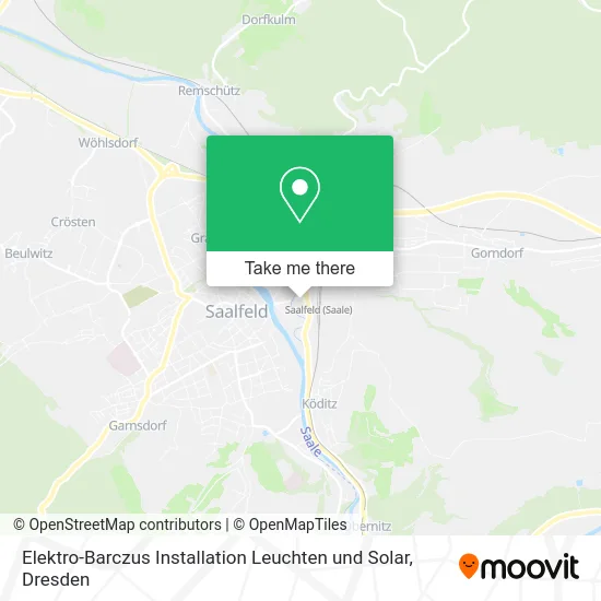 Карта Elektro-Barczus Installation Leuchten und Solar