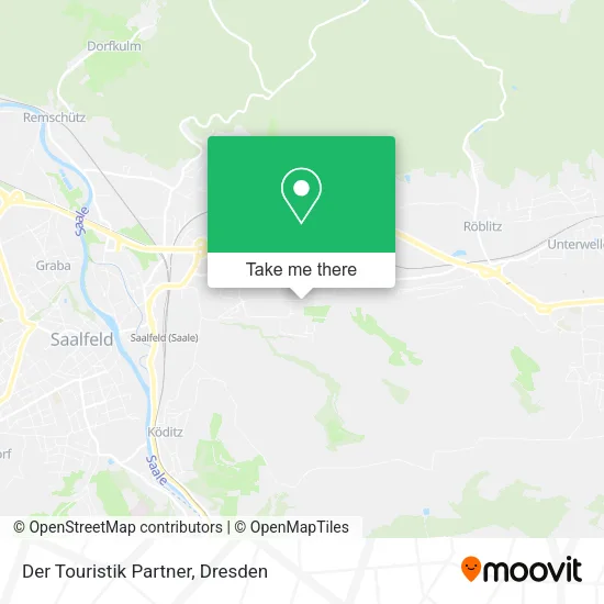 Карта Der Touristik Partner