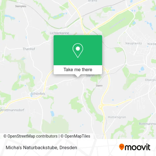 Карта Micha's Naturbackstube