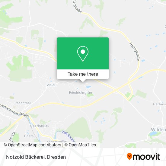 Карта Notzold Bäckerei