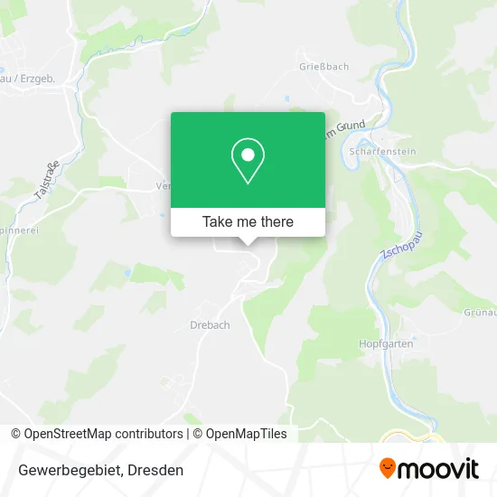 Карта Gewerbegebiet